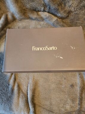 Franco Sarto Brown Box with Gold Logo